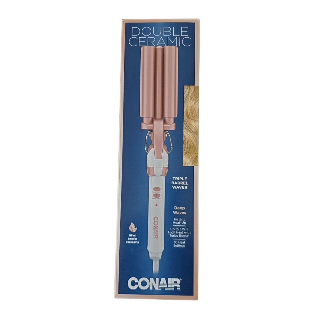 Conair Double Ceramic Trible Barrel Wave Tool